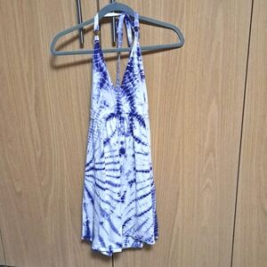 Victoria's Secret Bra Tops Tie Dye Halter Dress